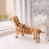 Kigumi - Dachshund Plywood Puzzle 1 Kigumi - Dachshund Plywood Puzzle -Playworld Shop Dachshund4