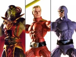 Defenders Of The Earth - Series 1 - Flash Gordon, The Phantom And Ming The Merciless 7" Action Figures -Playworld Shop DefendersoftheEarthSetof3 3