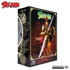 McFarlane SPAWN - Mandarin Spawn Deluxe 7" Action Figure 11 McFarlane SPAWN - Mandarin Spawn Deluxe 7" Action Figure -Playworld Shop DeluxeSpawnboxback
