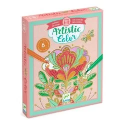 Djeco - Artistic Colouring - Flora 9 Djeco - Artistic Colouring - Flora -Playworld Shop Djeco Flora Artistic Colour 1
