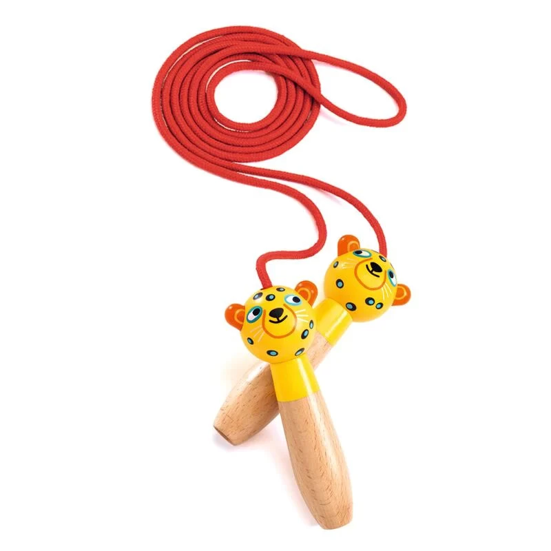 Djeco - Wooden Skipping Rope 4 Djeco - Wooden Skipping Rope - Image 2