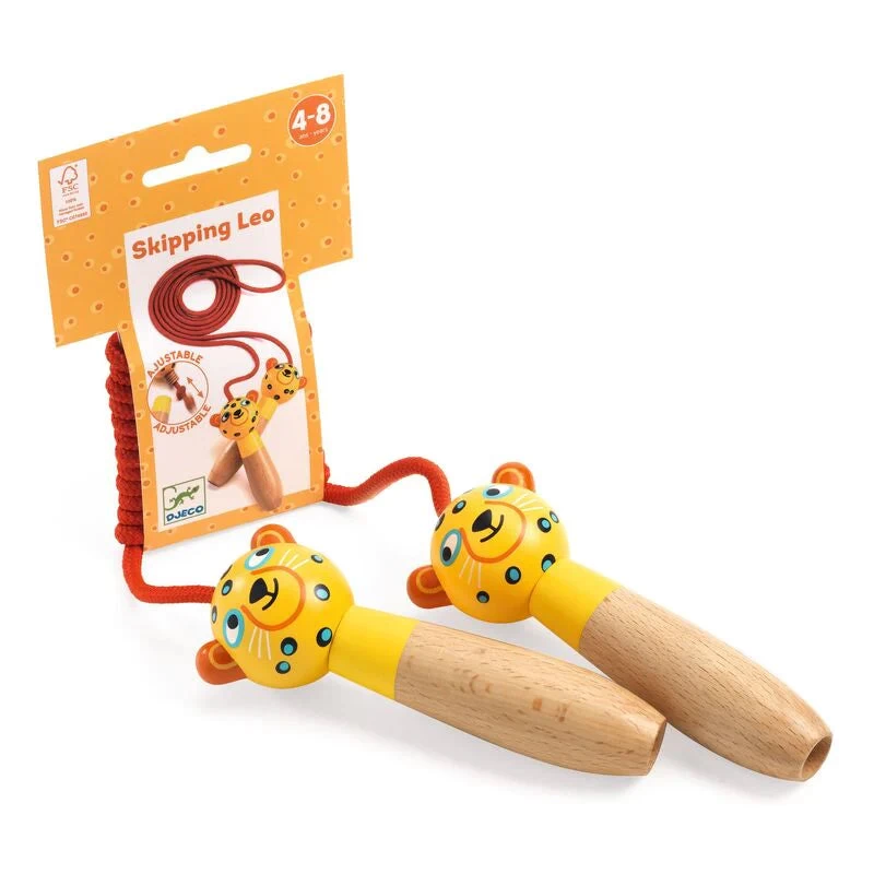 Djeco - Wooden Skipping Rope 3 Djeco - Wooden Skipping Rope