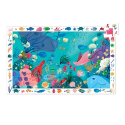 Djeco Puzzle Observation - Aquatic 54pc 4+ 5 Djeco Puzzle Observation - Aquatic 54pc 4+ -Playworld Shop DjecoAquaticPuzzle