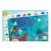 Djeco Puzzle Observation - Aquatic 54pc 4+ -Playworld Shop DjecoAquaticPuzzlebox