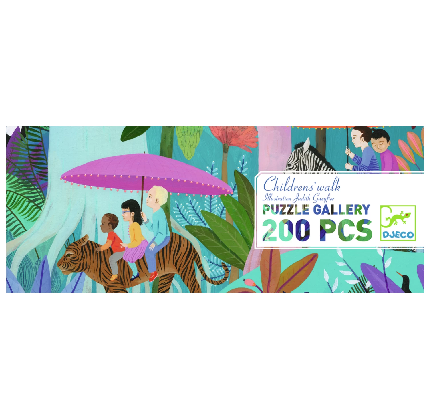 Djeco Puzzle Gallery - Children's Walk 200pc 6+ 3 Djeco Puzzle Gallery - Children's Walk 200pc 6+