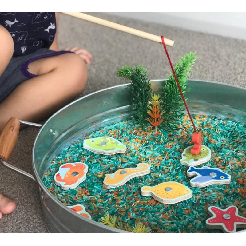 Djeco - Classic Magnetic Fishing - Tropical Sea Creatures 2+ 4 Djeco - Classic Magnetic Fishing - Tropical Sea Creatures 2+ - Image 2