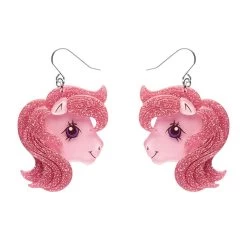 Erstwilder - My Little Pony (G1) COTTON CANDY Drop Earrings