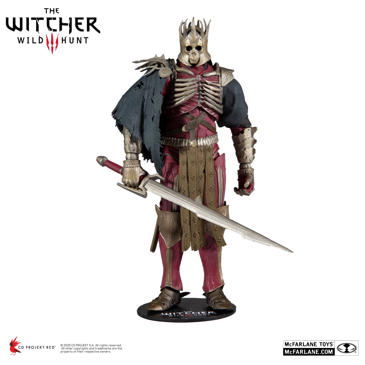McFarlane The Witcher 3 Wild Hunt - Eredin Breacc Glas 7" Action Figure 4 McFarlane The Witcher 3 Wild Hunt - Eredin Breacc Glas 7" Action Figure - Image 2