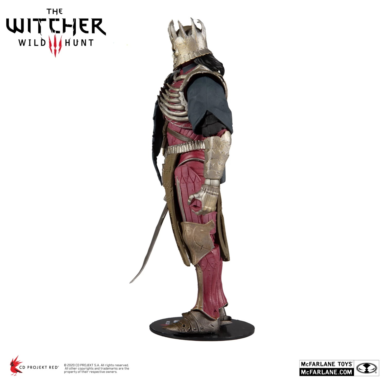 McFarlane The Witcher 3 Wild Hunt - Eredin Breacc Glas 7" Action Figure 6 McFarlane The Witcher 3 Wild Hunt - Eredin Breacc Glas 7" Action Figure - Image 4