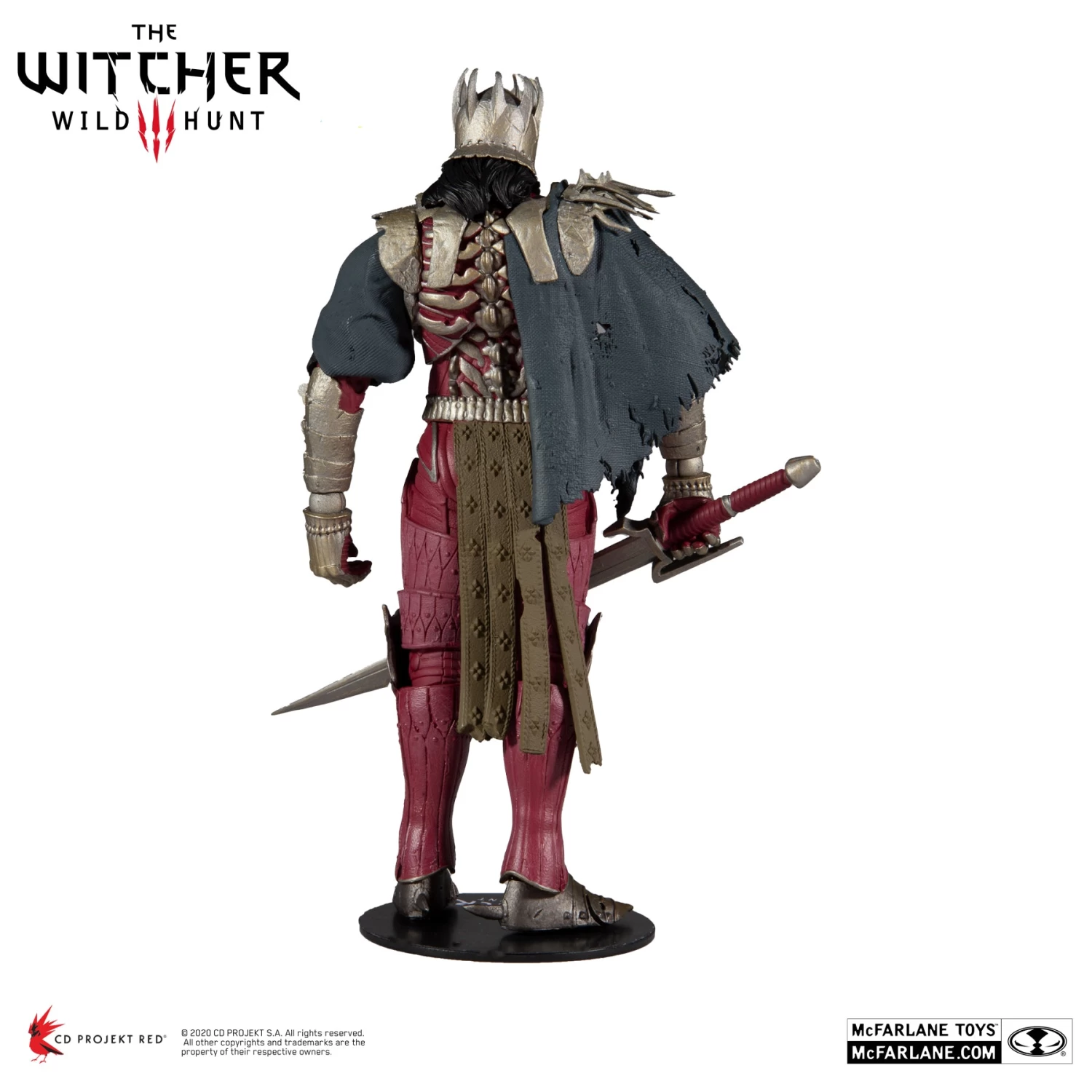 McFarlane The Witcher 3 Wild Hunt - Eredin Breacc Glas 7" Action Figure 5 McFarlane The Witcher 3 Wild Hunt - Eredin Breacc Glas 7" Action Figure - Image 3