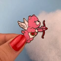 Erstwilder X Care Bears - Love-A-Lot™ Bear Cupid Enamel Pin 6 Erstwilder X Care Bears - Love-A-Lot™ Bear Cupid Enamel Pin -Playworld Shop ErstwilderxCareBears Love A Lot Cupid Enamel Pin