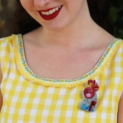 Erstwilder X Pete Cromer - Galvanic Gang Gang Brooch 7 Erstwilder X Pete Cromer - Galvanic Gang Gang Brooch -Playworld Shop ErstwilderxPeteCromer The Galvanic Gang Gang Brooch