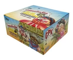 Topps Garbage Pail Kids - Go On Vacation Sticker Cards Sealed Box (2021) -Playworld Shop FGC004487 Garbage Pail Kids Sickers Side 1024x843 1