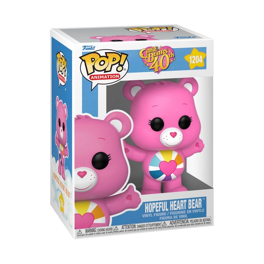 Care Bears 40th - Hopeful Heart Bear POP! Vinyl Figure No. 1204 3 Care Bears 40th - Hopeful Heart Bear POP! Vinyl Figure No. 1204