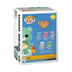Care Bears 40th - Wish Bear POP! Vinyl Figure No. 1207 -Playworld Shop FUN61559 CareBear WIshBear POP GLAM 03