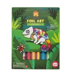 Tiger Tribe - Foil Art - Rainforest 5+ -Playworld Shop FoilRainF
