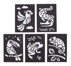 Tiger Tribe - Foil Art - Rainforest 5+ -Playworld Shop FoilRainfartwork