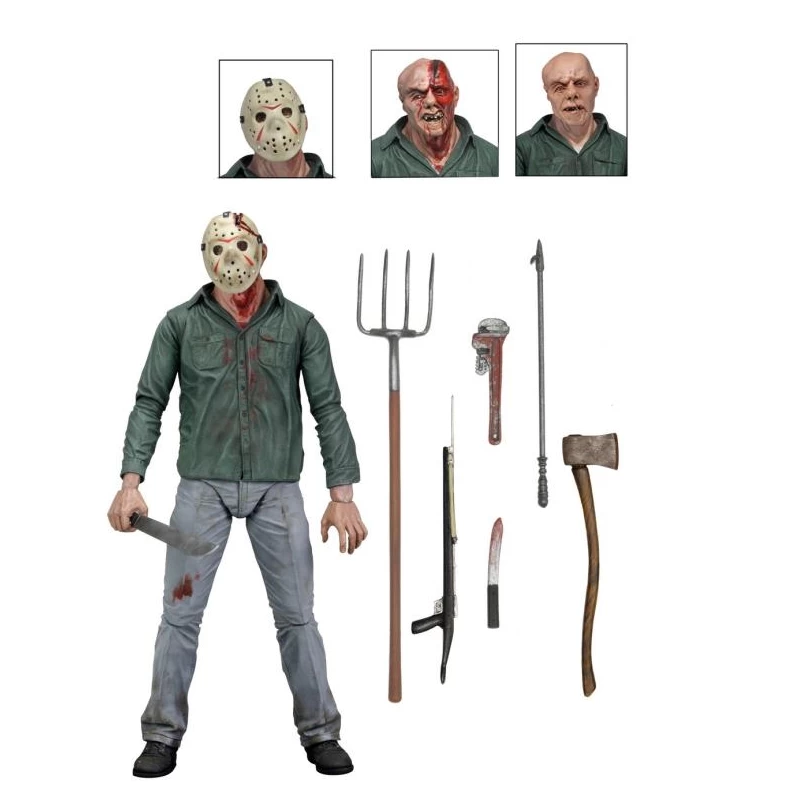 Friday The 13th - Jason 7" Part 3 Figure 3 Friday The 13th - Jason 7" Part 3 Figure