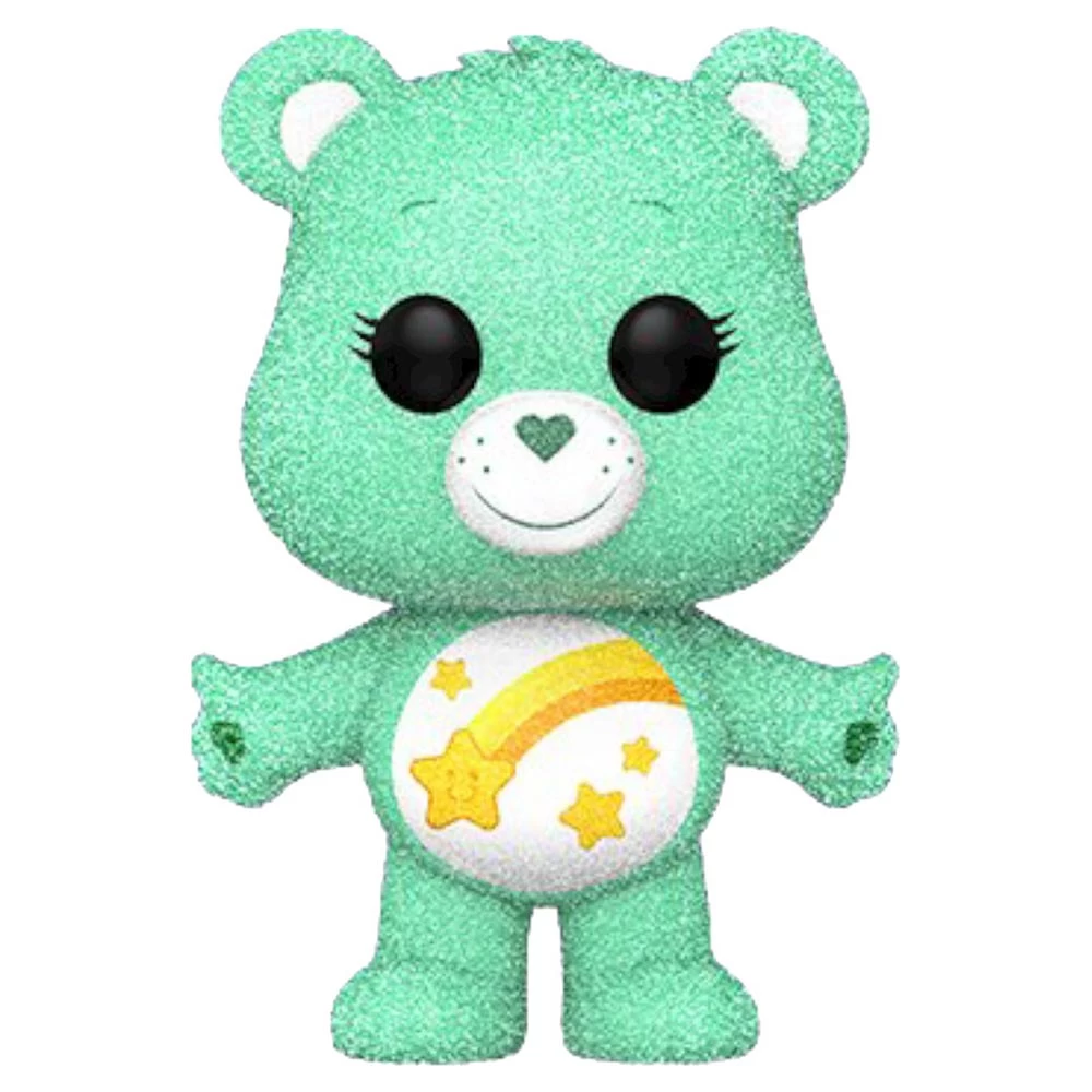 Care Bears 40th - Wish Bear (Glitter) POP! Vinyl Figure No. 1207 Special Edition 4 Care Bears 40th - Wish Bear (Glitter) POP! Vinyl Figure No. 1207 Special Edition - Image 2