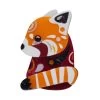 Erstwilder X Pete Cromer (Wildlife Part 1) - The Rakish Red Panda Brooch 2 Erstwilder X Pete Cromer (Wildlife Part 1) - The Rakish Red Panda Brooch -Playworld Shop HL 005AK1BH02TheRakishRedPandaBrooch 1
