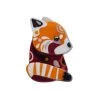Erstwilder X Pete Cromer (Wildlife Part 1) - The Rakish Red Panda Mini Brooch 1 Erstwilder X Pete Cromer (Wildlife Part 1) - The Rakish Red Panda Mini Brooch -Playworld Shop HL 007AK1MN02TheRakishRedPandaMiniBrooch 1
