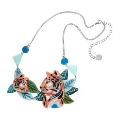 Erstwilder X Pete Cromer (Wildlife Part 2) - The Tranquil Tiger Necklace 11 Erstwilder X Pete Cromer (Wildlife Part 2) - The Tranquil Tiger Necklace -Playworld Shop HL 018AK1NS01TheTranquilTigerNecklace 2