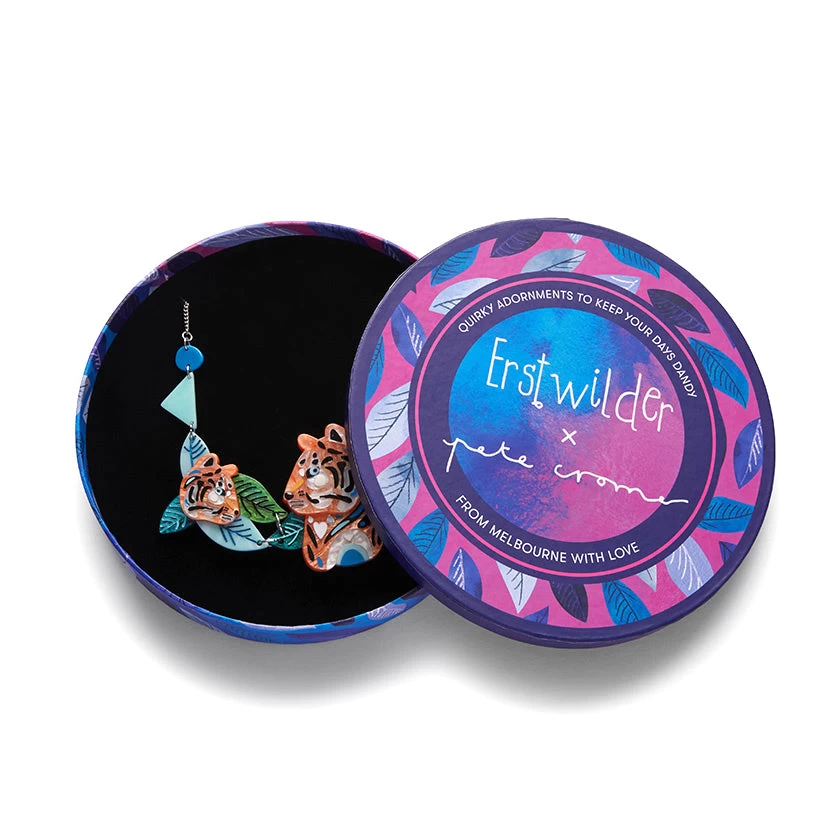 Erstwilder X Pete Cromer (Wildlife Part 2) - The Tranquil Tiger Necklace 7 Erstwilder X Pete Cromer (Wildlife Part 2) - The Tranquil Tiger Necklace - Image 5