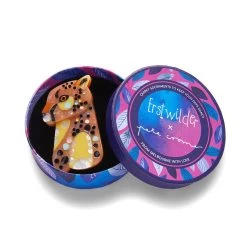 Erstwilder X Pete Cromer (Wildlife Part 2) - The Choosy Cheetah Brooch -Playworld Shop HL 026AK1BH11TheChoosyCheetahBrooch 3