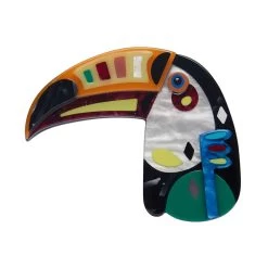 Erstwilder X Pete Cromer (Wildlife Part 1) - The Tactful Toucan Brooch