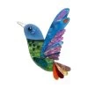 Erstwilder X Pete Cromer (Wildlife Part 2) - The Hardworking Hummingbird Brooch 2 Erstwilder X Pete Cromer (Wildlife Part 2) - The Hardworking Hummingbird Brooch -Playworld Shop HL 030AK1BH15TheHardworkingHummingbirdBrooch 1