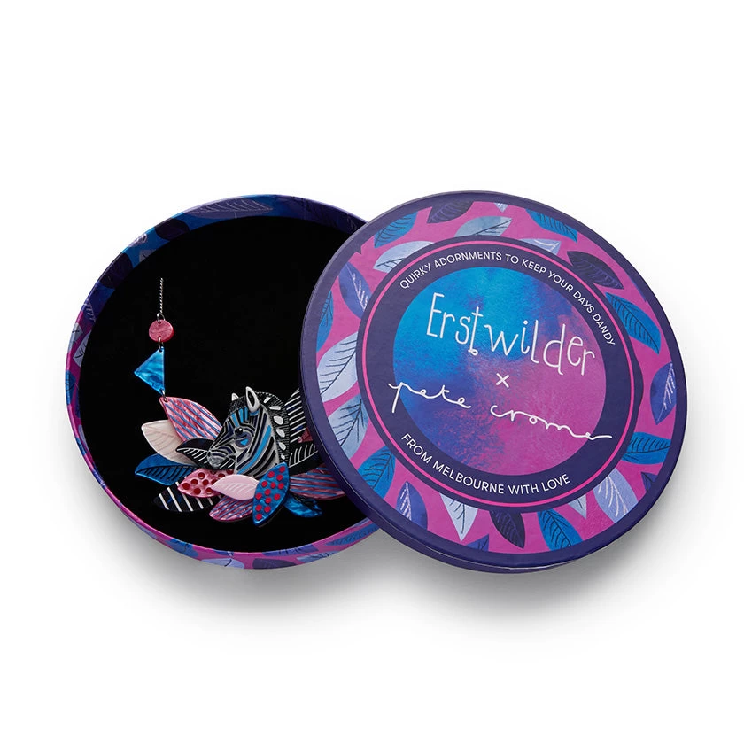 Erstwilder X Pete Cromer (Wildlife Part 1) - The Zealous Zebra Necklace 8 Erstwilder X Pete Cromer (Wildlife Part 1) - The Zealous Zebra Necklace - Image 6