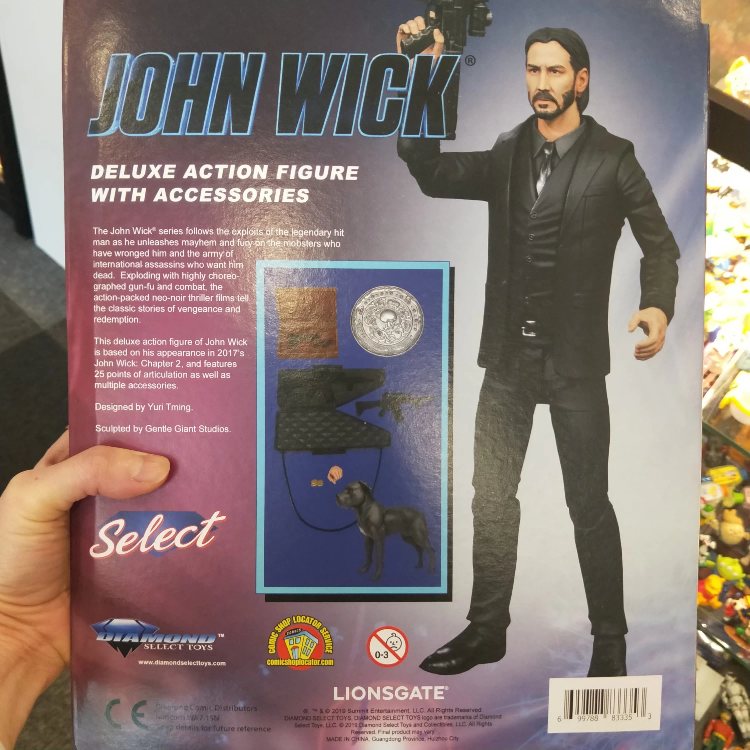 Diamond Select - John Wick Chapter 2 W/ Dog 7" Figure 4 Diamond Select - John Wick Chapter 2 W/ Dog 7" Figure - Image 2