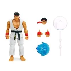 Jada Toys Street Fighter - RYU 6” Action Figure -Playworld Shop JadaStreetFighterRyuActionFigure