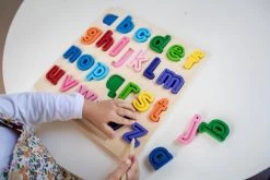 Kiddie Connect - ABC (Lowercase) Chunky And Tracing Puzzle -Playworld Shop KC2001D