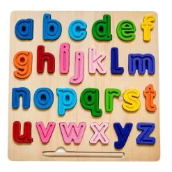 Kiddie Connect - ABC (Lowercase) Chunky And Tracing Puzzle