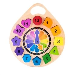Kiddie Connect - Wooden Clock Puzzle