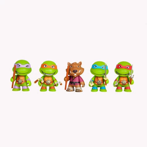 Teenage Mutant Ninja Turtles - 3" Mini Vinyl Blind Box Figurines 6 Teenage Mutant Ninja Turtles - 3" Mini Vinyl Blind Box Figurines - Image 4