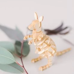 Kigumi - Kangaroo Plywood Puzzle