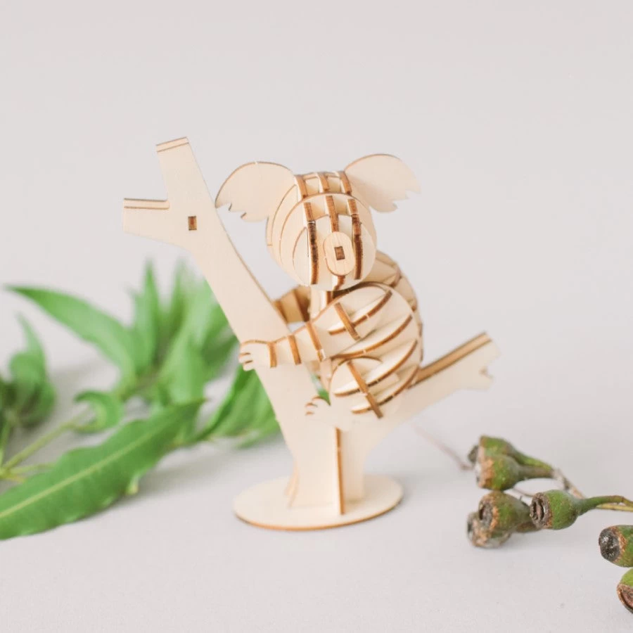 Kigumi - Koala Plywood Puzzle 3 Kigumi - Koala Plywood Puzzle