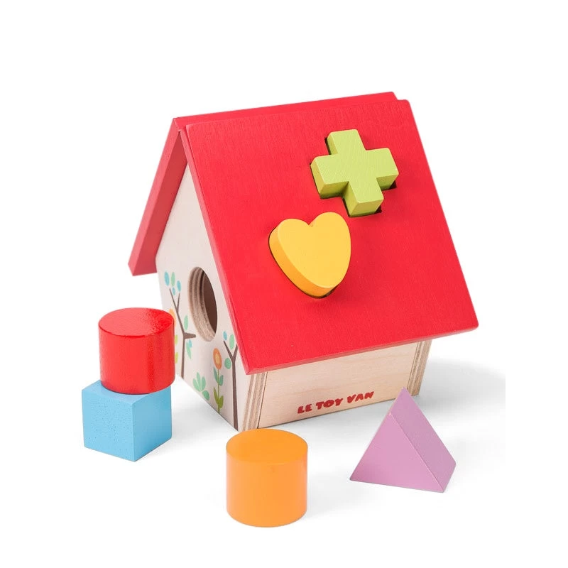 Le Toy Van - Petilou My Little House Wooden Shape Sorter 8 Le Toy Van - Petilou My Little House Wooden Shape Sorter - Image 6