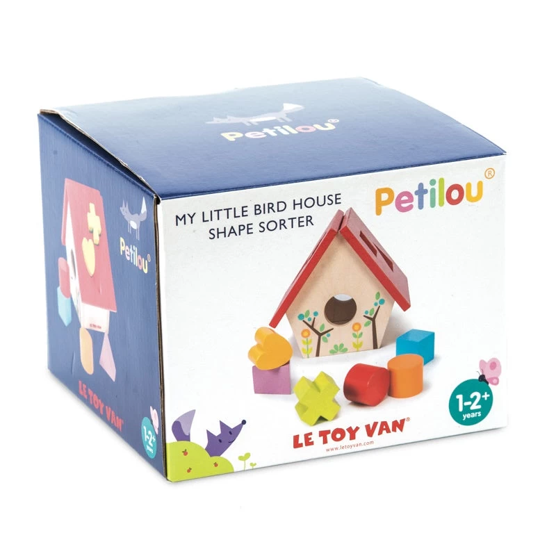 Le Toy Van - Petilou My Little House Wooden Shape Sorter 3 Le Toy Van - Petilou My Little House Wooden Shape Sorter