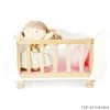 Le Toy Van Honeybake Wooden Doll Cot 1 Le Toy Van Honeybake Wooden Doll Cot -Playworld Shop LETV600WoodenDollCot3