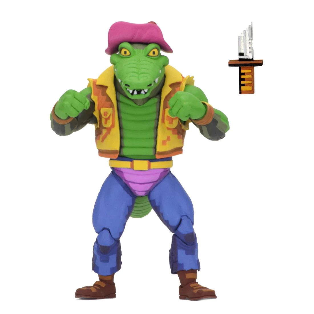 TMNT - Turtles In Time LEATHERHEAD (Series 2) 7" Action Figure 4 TMNT - Turtles In Time LEATHERHEAD (Series 2) 7" Action Figure - Image 2