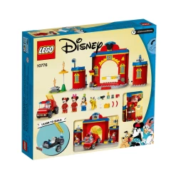 Lego - 10776 Disney Mickey & Friends Fire Truck & Station -Playworld Shop Lego10776boxback