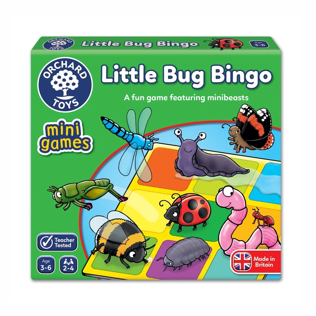 Orchard Toys - Little Bug Bingo Mini Game 3-6yo 3 Orchard Toys - Little Bug Bingo Mini Game 3-6yo