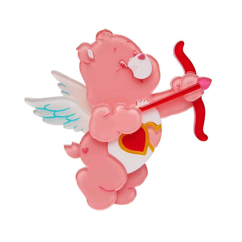 Erstwilder - Care Bears Love-a-Lot Cupid Bear Brooch 4 Erstwilder - Care Bears Love-a-Lot Cupid Bear Brooch - Image 2