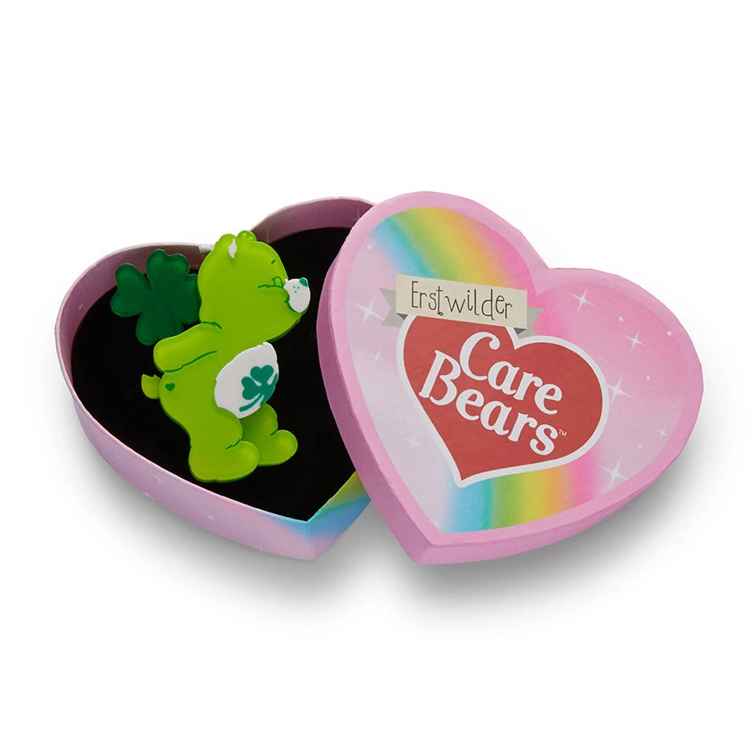 Erstwilder - Care Bears Lucky Charm Good Luck Bear Brooch 3 Erstwilder - Care Bears Lucky Charm Good Luck Bear Brooch