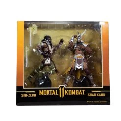 Mortal Kombat - Sub-Zero Vs Shao Khan 7" Action Figure 2-pack (Walmart Exclusive)