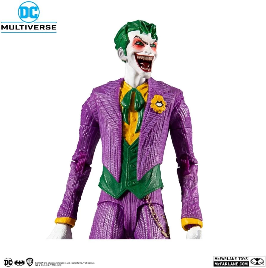 McFarlane DC Multiverse - The Joker Rebirth 7" Action Figure 6 McFarlane DC Multiverse - The Joker Rebirth 7" Action Figure - Image 4