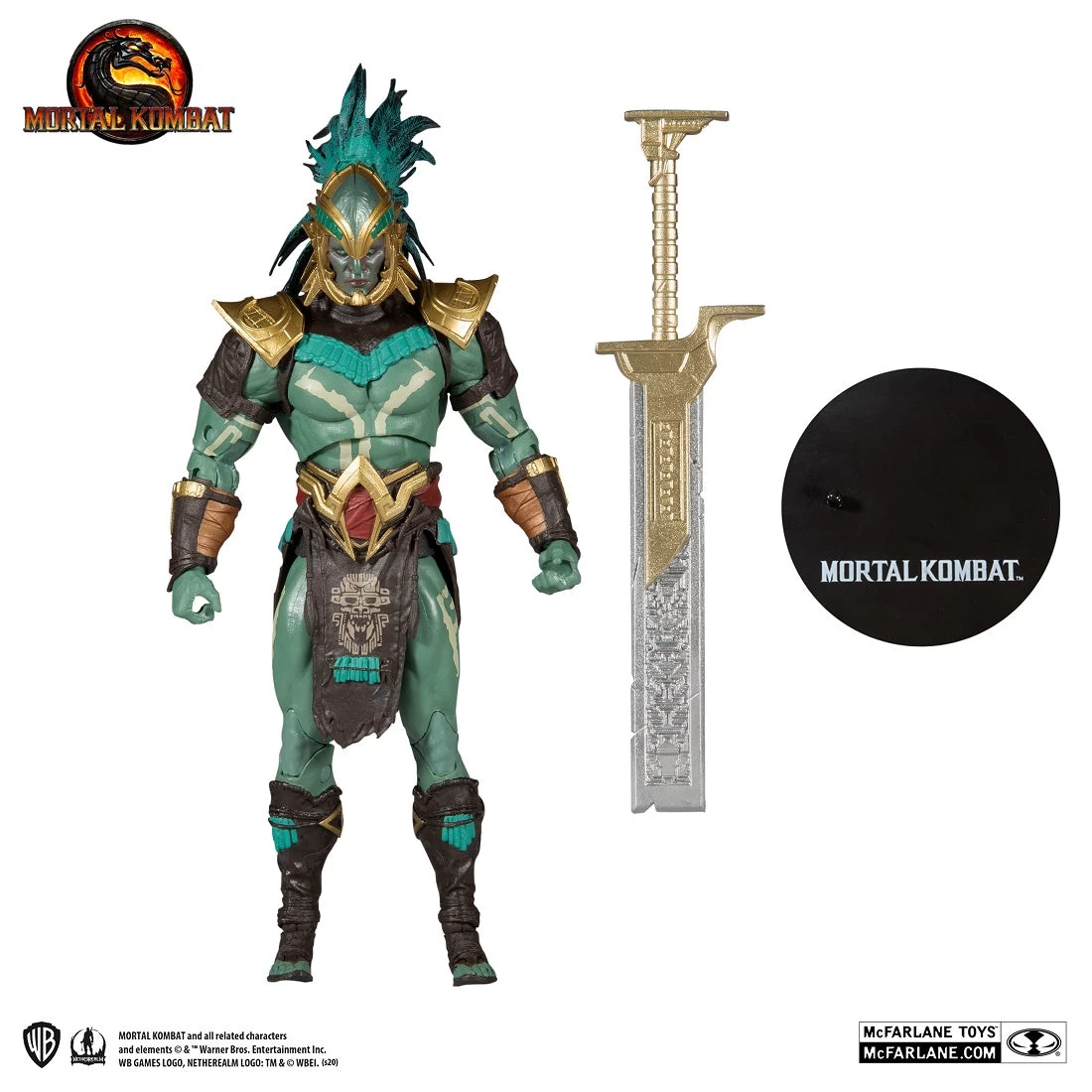 McFarlane Mortal Kombat - Kotal Kahn 7” Action Figure 4 McFarlane Mortal Kombat - Kotal Kahn 7” Action Figure - Image 2